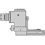 BMT BOLT PATTERN 44x60 RADIAL DRILLING MILLING HEAD ER20 Zi FOR TAKAHASHI LD1